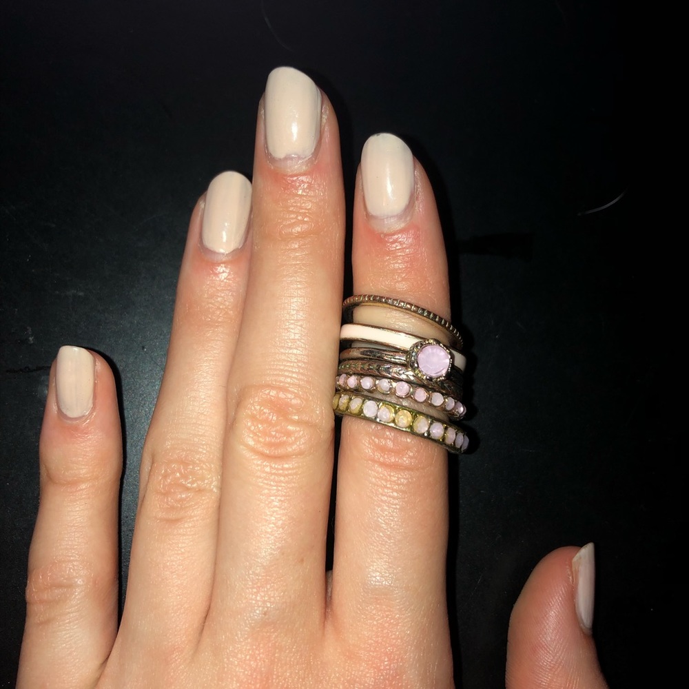 Pack of 6 rings